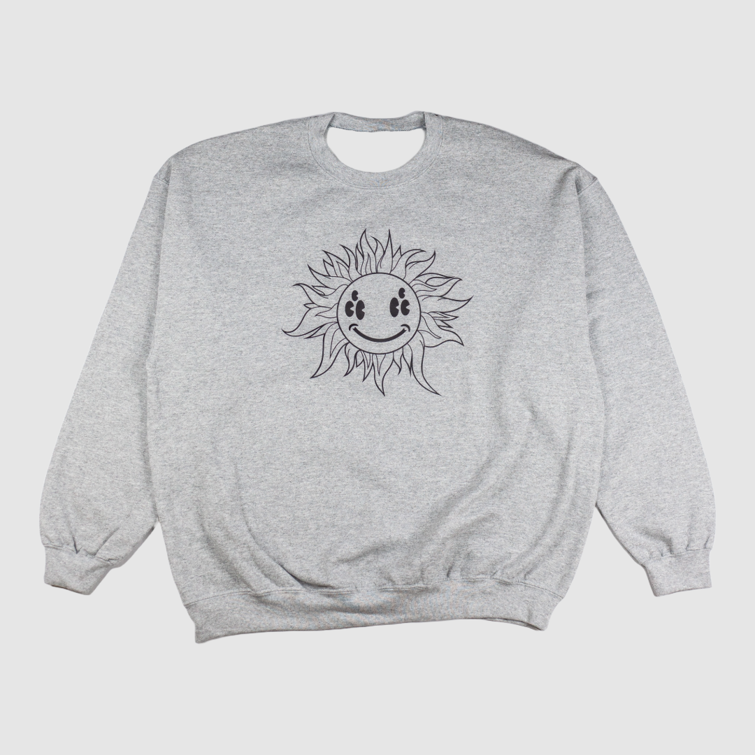 Pewter Crewneck